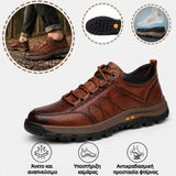 Άνετα παπούτσια για καθημερινή χρήση και ορθοπεδική υποστήριξη — χειροποίητα από ιταλικό δέρμα, με υποστήριξη καμάρας, για άνετο περπάτημα
