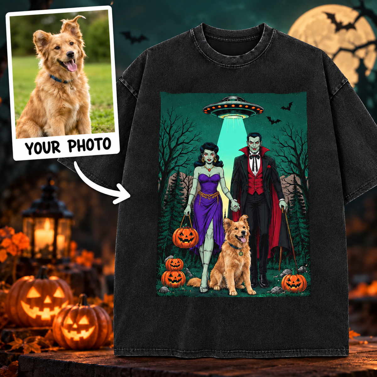 Custom Pet Unstoppable Together T-Shirt – Personalized From Your Photo