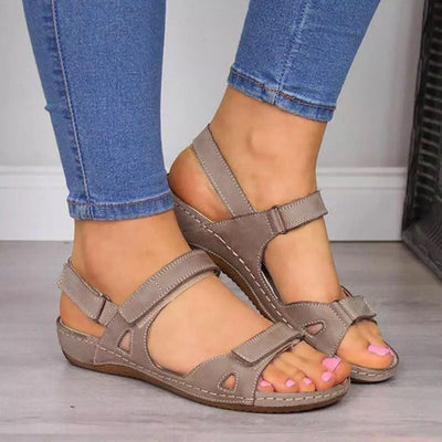 Εργονομικά σανδάλια με ορθωτικά — Με στήριξη καμάρας για την ανακούφιση του πόνου στα πόδια, τη σταθεροποίηση της φτέρνας και τη μείωση της αστάθειας κατά το περπάτημα